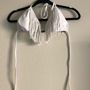 Vix Paula Hermanny fringe bikini top